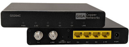 Heimvernetzung - GIGA Copper Networks