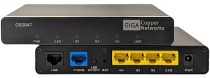 Heimvernetzung - GIGA Copper Networks